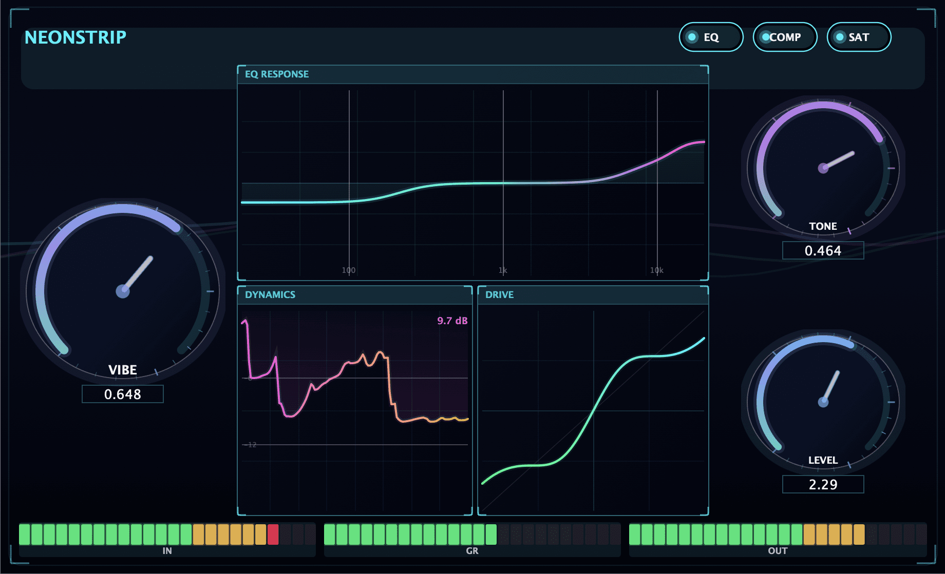 NeonStrip - Windows VST3 Plugin